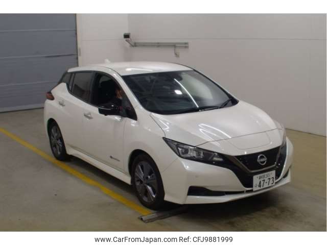 nissan leaf 2021 -NISSAN 【静岡 301ﾌ4773】--Leaf ZAA-ZE1--ZE1-124953---NISSAN 【静岡 301ﾌ4773】--Leaf ZAA-ZE1--ZE1-124953- image 1