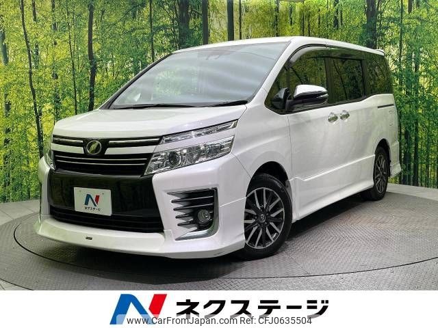 toyota voxy 2016 -TOYOTA--Voxy DBA-ZRR80W--ZRR80-0227979---TOYOTA--Voxy DBA-ZRR80W--ZRR80-0227979- image 1