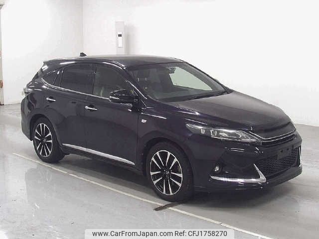 toyota harrier 2016 CFJ1758270 image 1