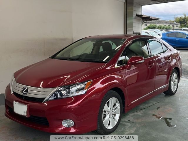 lexus hs 2012 -LEXUS 【京都 302ま5276】--Lexus HS ANF10-2056244---LEXUS 【京都 302ま5276】--Lexus HS ANF10-2056244- image 1