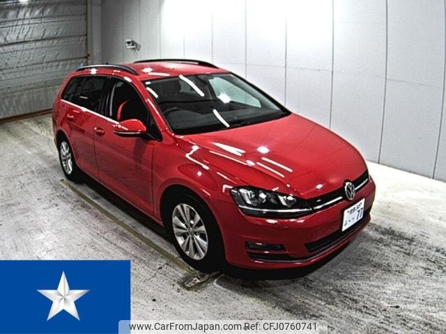 volkswagen golf-variant 2014 -VOLKSWAGEN 【徳島 349ふ0.77】--VW Golf Variant AUCJZ--WVWZZZAUZFP525526---VOLKSWAGEN 【徳島 349ふ0.77】--VW Golf Variant AUCJZ--WVWZZZAUZFP525526- image 1