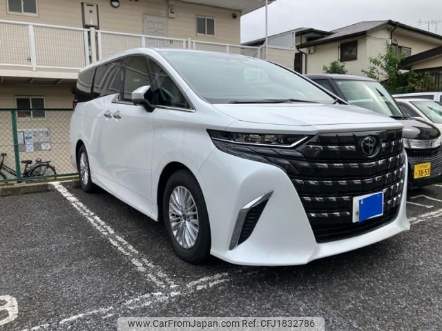 toyota alphard 2025 CFJ1832786 image 2