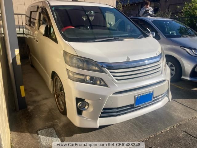 toyota vellfire 2012 -TOYOTA--Vellfire DBA-ANH20W--ANH20-8198023---TOYOTA--Vellfire DBA-ANH20W--ANH20-8198023- image 2