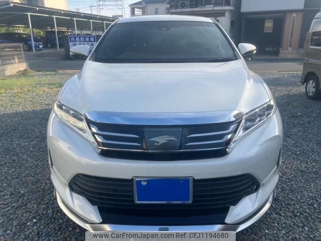 toyota harrier 2017 -TOYOTA--Harrier DBA-ZSU60W--ZSU60-0126051---TOYOTA--Harrier DBA-ZSU60W--ZSU60-0126051- image 1