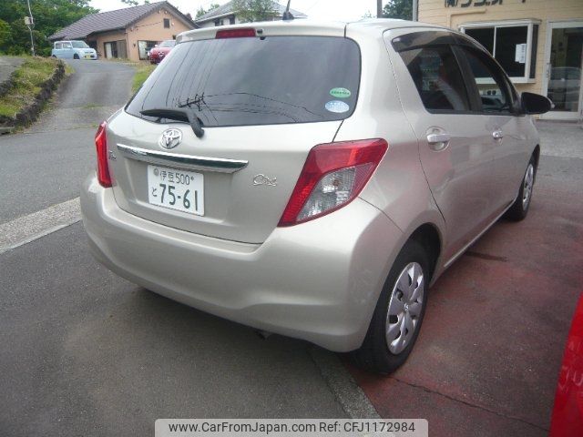 toyota vitz 2013 -TOYOTA 【伊豆 500ﾄ7561】--Vitz NSP130--2111111---TOYOTA 【伊豆 500ﾄ7561】--Vitz NSP130--2111111- image 2