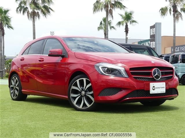 mercedes-benz a-class 2014 -MERCEDES-BENZ--Benz A Class DBA-176042--WDD1760422J225929---MERCEDES-BENZ--Benz A Class DBA-176042--WDD1760422J225929- image 1