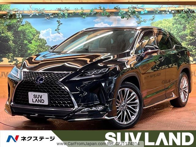 lexus rx 2022 -LEXUS--Lexus RX 6AA-GYL25W--GYL25-0026953---LEXUS--Lexus RX 6AA-GYL25W--GYL25-0026953- image 1