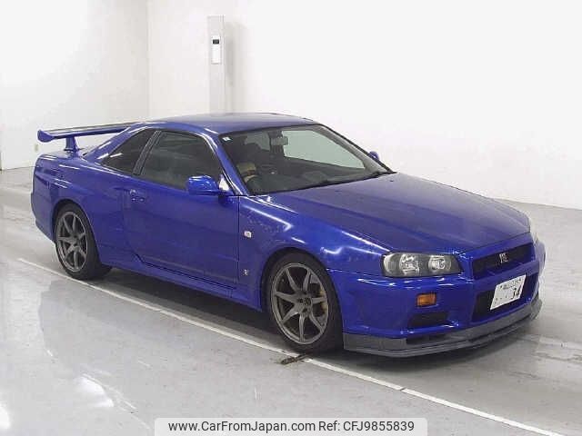 nissan skyline-coupe 1999 -NISSAN 【福山 335ｻ34】--Skyline Coupe BNR34--001406---NISSAN 【福山 335ｻ34】--Skyline Coupe BNR34--001406- image 1