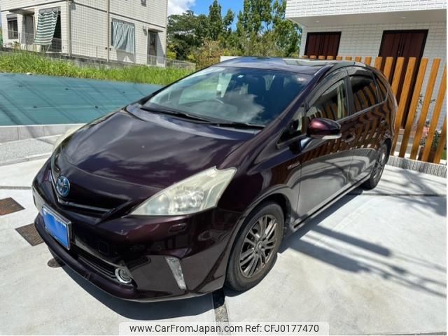 toyota prius-α 2013 -TOYOTA--Prius α DAA-ZVW41W--ZVW41-3310706---TOYOTA--Prius α DAA-ZVW41W--ZVW41-3310706- image 1