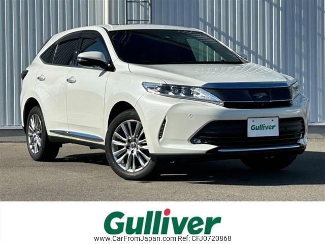 toyota harrier 2018 -TOYOTA--Harrier DBA-ZSU60W--ZSU60-0148303---TOYOTA--Harrier DBA-ZSU60W--ZSU60-0148303- image 1