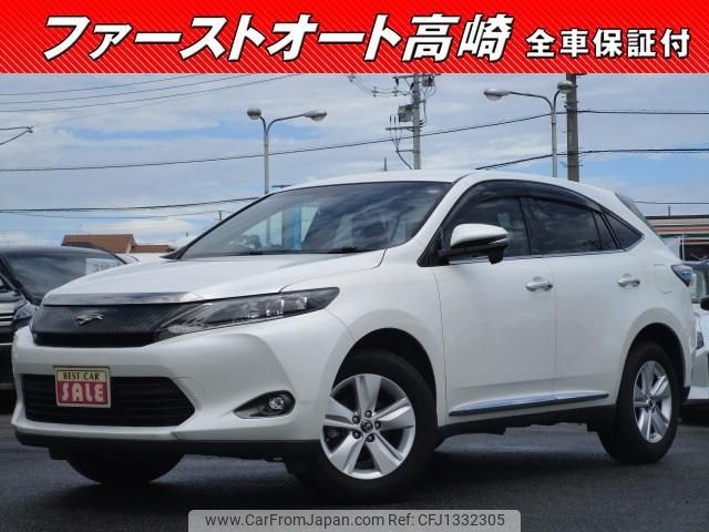 toyota harrier 2014 -TOYOTA 【名変中 】--Harrier ZSU65W--0001788---TOYOTA 【名変中 】--Harrier ZSU65W--0001788- image 1