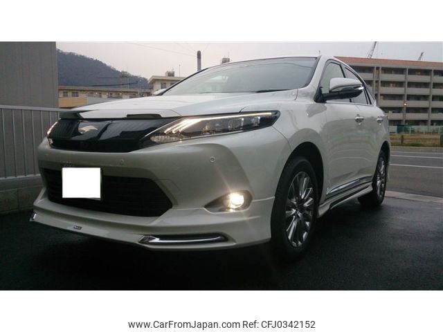 toyota harrier 2015 -TOYOTA--Harrier DBA-ZSU60W--ZSU60-0074501---TOYOTA--Harrier DBA-ZSU60W--ZSU60-0074501- image 1