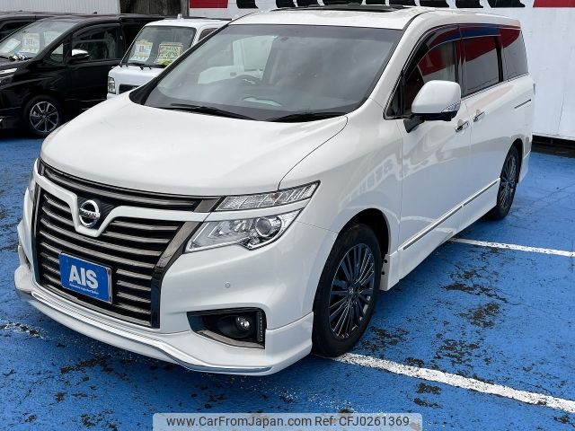 nissan elgrand 2018 -NISSAN--Elgrand DBA-TE52--TE52-095560---NISSAN--Elgrand DBA-TE52--TE52-095560- image 1