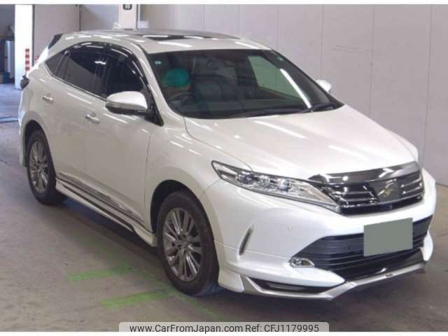 toyota harrier 2017 -TOYOTA 【所沢 368ﾓ1717】--Harrier DBA-ZSU60W--ZSU60W-0126996---TOYOTA 【所沢 368ﾓ1717】--Harrier DBA-ZSU60W--ZSU60W-0126996- image 1