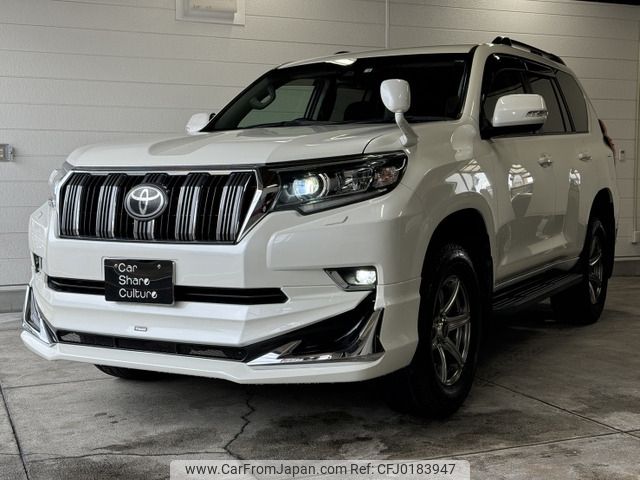 toyota land-cruiser-prado 2018 -TOYOTA--Land Cruiser Prado CBA-TRJ150W--TRJ150-0087393---TOYOTA--Land Cruiser Prado CBA-TRJ150W--TRJ150-0087393- image 1