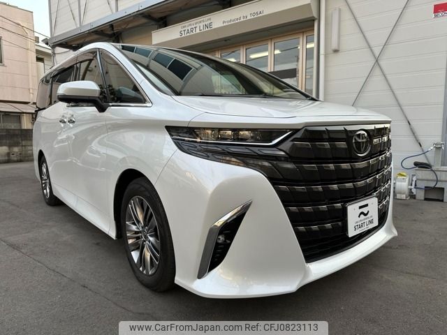 toyota alphard 2023 -TOYOTA--Alphard 3BA-AGH40W--AGH40-0004462---TOYOTA--Alphard 3BA-AGH40W--AGH40-0004462- image 1