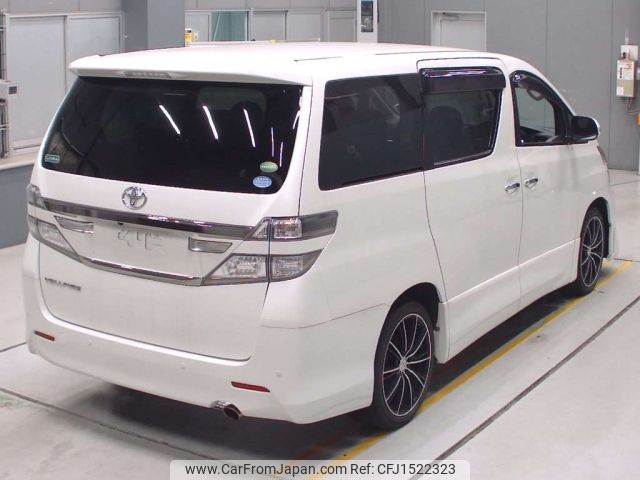 toyota vellfire 2012 CFJ1522323 image 2