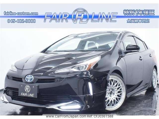 toyota prius 2019 -TOYOTA--Prius DAA-ZVW51--ZVW51-6120785---TOYOTA--Prius DAA-ZVW51--ZVW51-6120785- image 1