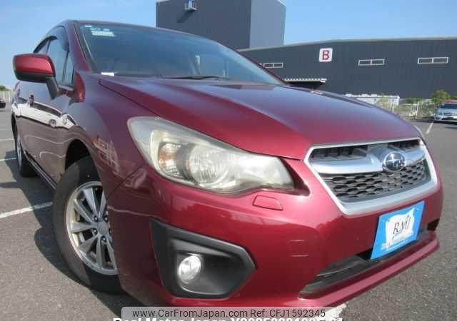 subaru impreza 2012 CFJ1592345 image 1