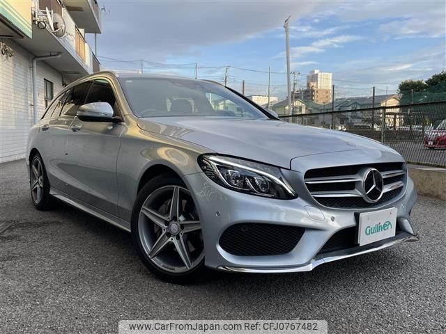 mercedes-benz c-class-station-wagon 2015 -MERCEDES-BENZ--Benz C Class Wagon DBA-205240C--WDD2052402F155008---MERCEDES-BENZ--Benz C Class Wagon DBA-205240C--WDD2052402F155008- image 1