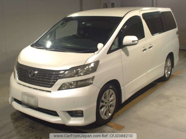 toyota vellfire 2010 -TOYOTA 【大分 330た3825】--Vellfire ANH20W-8116376---TOYOTA 【大分 330た3825】--Vellfire ANH20W-8116376- image 1