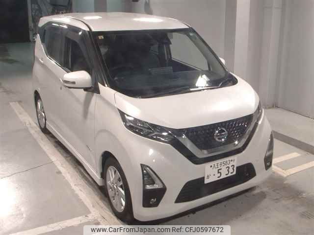 nissan dayz 2020 -NISSAN 【八王子 583ｶ533】--DAYZ B44W-0100590---NISSAN 【八王子 583ｶ533】--DAYZ B44W-0100590- image 1