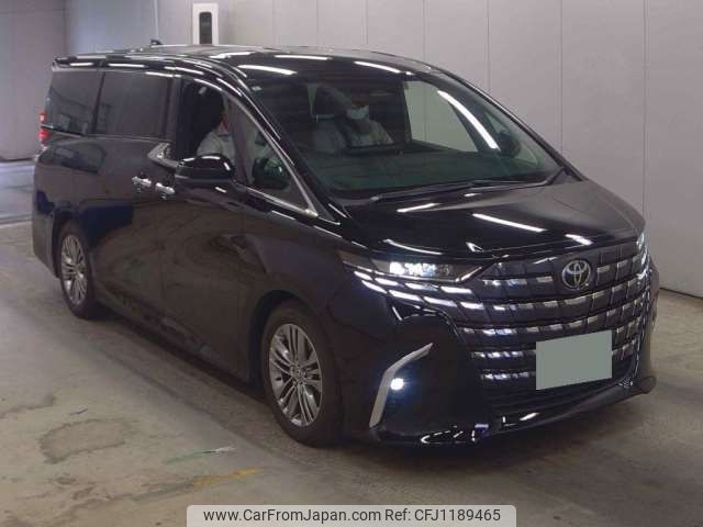 toyota alphard 2024 -TOYOTA 【千葉 341ﾄ 224】--Alphard 3BA-AGH40W--AGH40-4007458---TOYOTA 【千葉 341ﾄ 224】--Alphard 3BA-AGH40W--AGH40-4007458- image 1