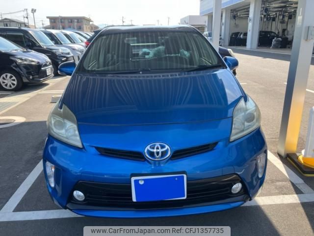 toyota prius 2013 -TOYOTA--Prius DAA-ZVW30--ZVW30-5595370---TOYOTA--Prius DAA-ZVW30--ZVW30-5595370- image 2