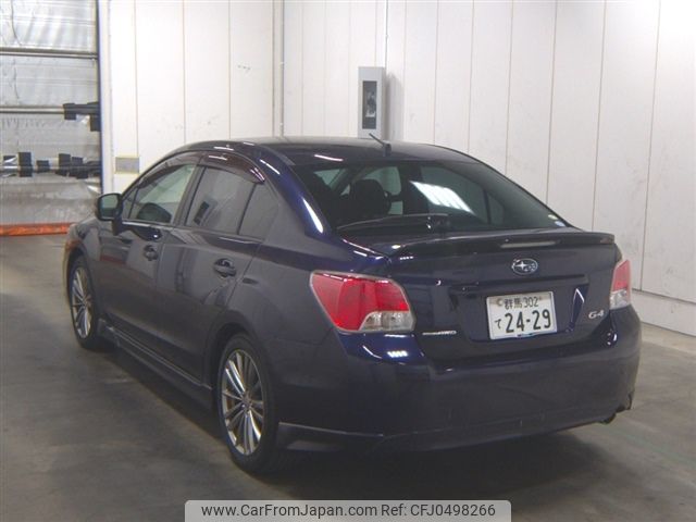 subaru impreza-g4 2012 -SUBARU 【群馬 302ﾃ2429】--Impreza G4 GJ7--003190---SUBARU 【群馬 302ﾃ2429】--Impreza G4 GJ7--003190- image 2