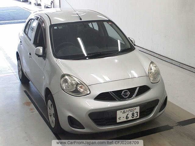 nissan march 2016 -NISSAN 【品川 502ｾ683】--March NK13--015972---NISSAN 【品川 502ｾ683】--March NK13--015972- image 1