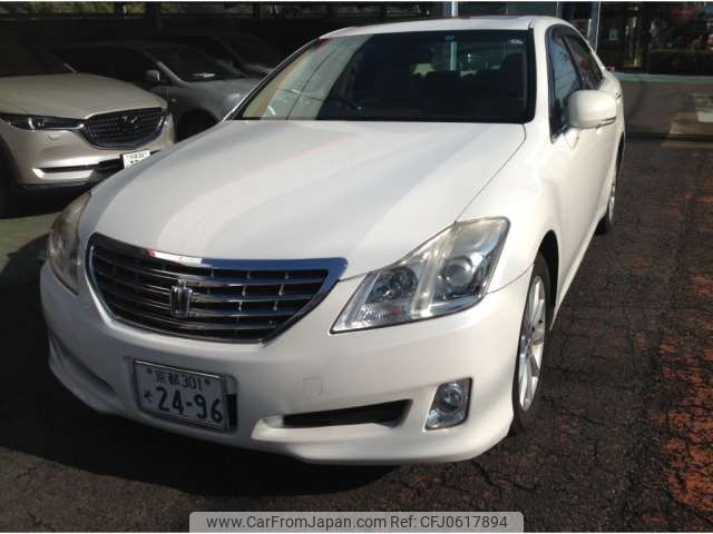 toyota crown 2008 -TOYOTA 【京都 301ｿ2496】--Crown DBA-GRS202--GRS202-0003549---TOYOTA 【京都 301ｿ2496】--Crown DBA-GRS202--GRS202-0003549- image 1