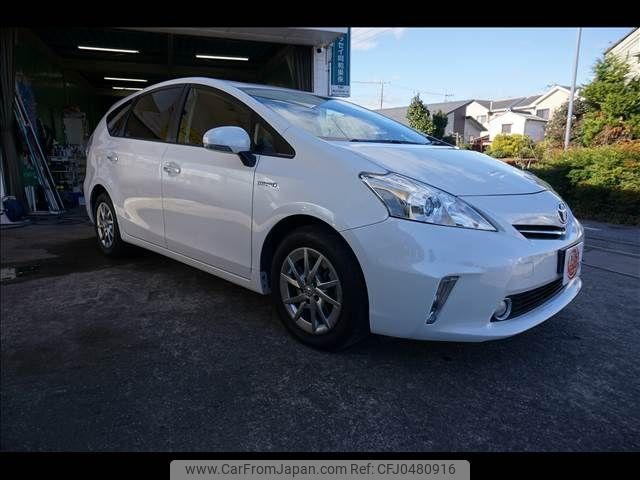 toyota prius-α 2014 -TOYOTA--Prius α DAA-ZVW41W--ZVW41-3340758---TOYOTA--Prius α DAA-ZVW41W--ZVW41-3340758- image 2