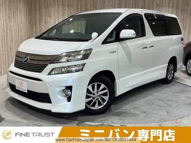 toyota vellfire 2012 CFJ0261444 image 1