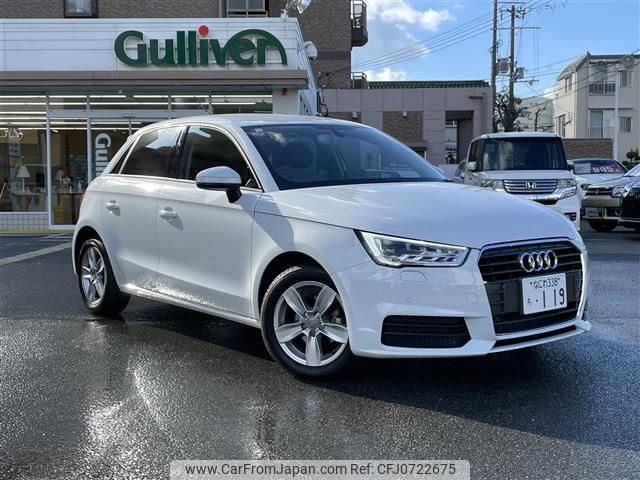 audi a1 2018 -AUDI--Audi A1 DBA-8XCHZ--WAUZZZ8X0JB104722---AUDI--Audi A1 DBA-8XCHZ--WAUZZZ8X0JB104722- image 1