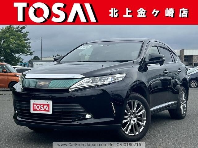 toyota harrier 2017 -TOYOTA--Harrier DBA-ZSU65W--ZSU65-0027995---TOYOTA--Harrier DBA-ZSU65W--ZSU65-0027995- image 1