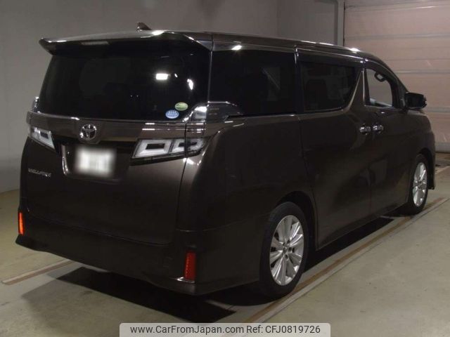 toyota vellfire 2018 -TOYOTA 【奈良 335す819】--Vellfire AGH30W-0177567---TOYOTA 【奈良 335す819】--Vellfire AGH30W-0177567- image 2