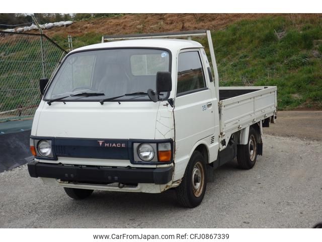 toyota hiace-truck 1985 GOO_NET_EXCHANGE_0580666A30250309W002 image 2