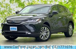 toyota harrier-hybrid 2021 CFJ1771076