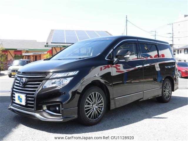 nissan elgrand 2019 -NISSAN 【福山 300ﾘ2973】--Elgrand DBA-TE52--TE52-097420---NISSAN 【福山 300ﾘ2973】--Elgrand DBA-TE52--TE52-097420- image 1