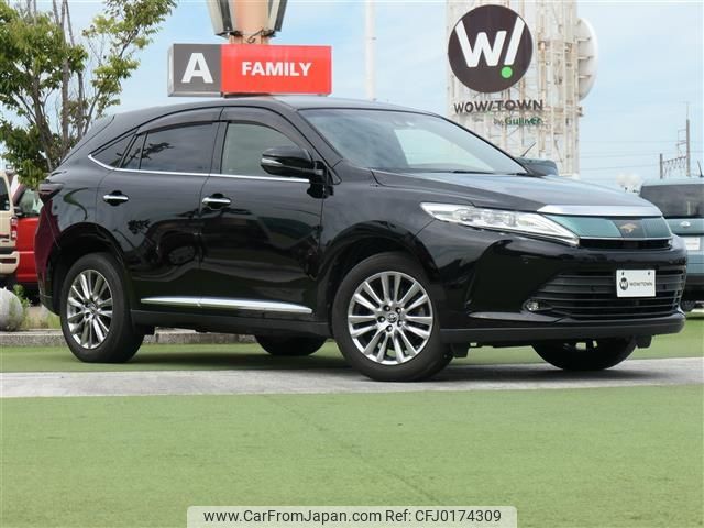 toyota harrier 2017 -TOYOTA--Harrier DBA-ZSU60W--ZSU60-0130978---TOYOTA--Harrier DBA-ZSU60W--ZSU60-0130978- image 1