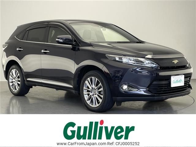 toyota harrier 2016 -TOYOTA--Harrier DBA-ZSU60W--ZSU60-0082191---TOYOTA--Harrier DBA-ZSU60W--ZSU60-0082191- image 1