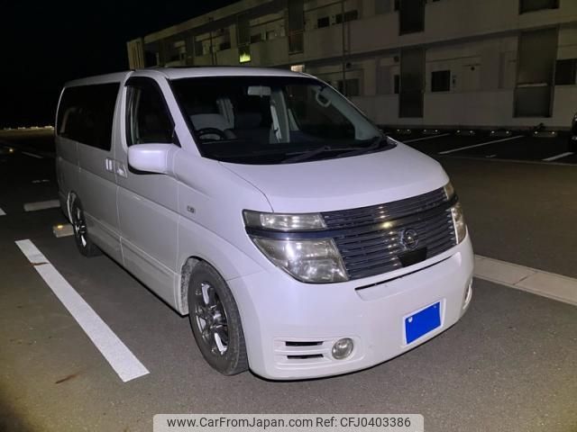 nissan elgrand 2003 -NISSAN--Elgrand UA-NE51--NE51-052960---NISSAN--Elgrand UA-NE51--NE51-052960- image 1