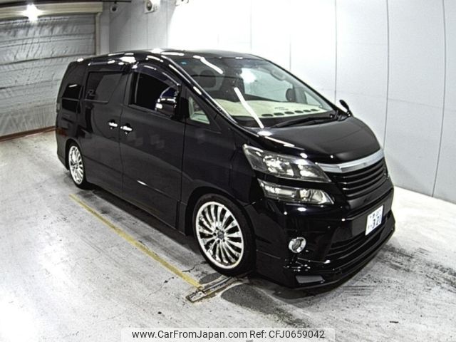 toyota vellfire 2012 -TOYOTA 【堺 331り】--Vellfire ANH20W-8231285---TOYOTA 【堺 331り】--Vellfire ANH20W-8231285- image 1