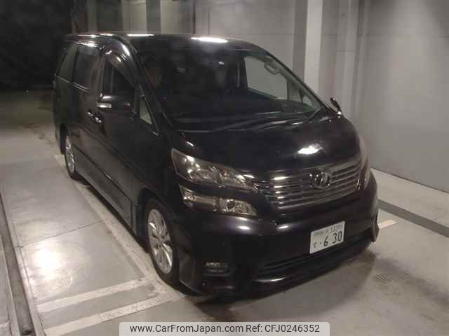 toyota vellfire 2010 -TOYOTA 【所沢 333ﾃ630】--Vellfire ANH20W--8118325---TOYOTA 【所沢 333ﾃ630】--Vellfire ANH20W--8118325- image 1