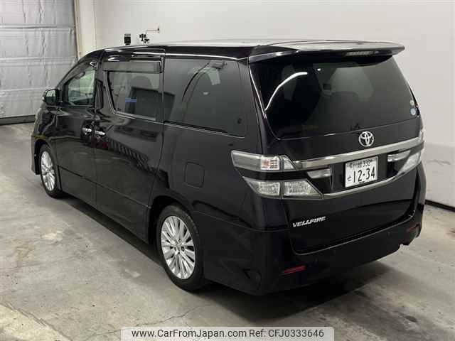 toyota vellfire 2011 -TOYOTA 【川越 332セ1234】--Vellfire ANH20W-8195783---TOYOTA 【川越 332セ1234】--Vellfire ANH20W-8195783- image 2