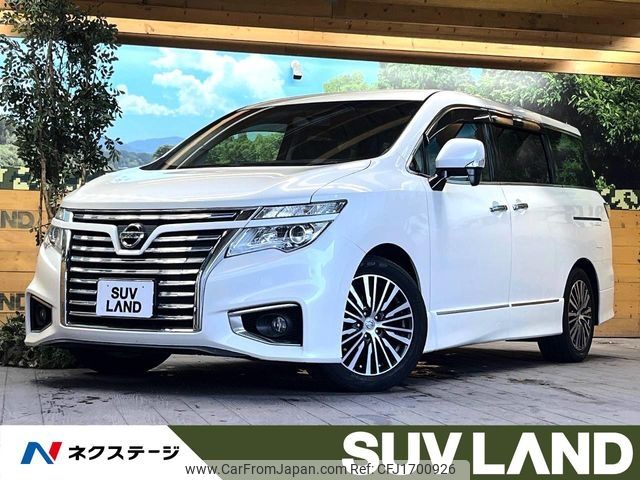 nissan elgrand 2017 CFJ1700926 image 1