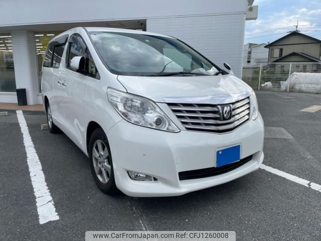 toyota alphard 2010 -TOYOTA--Alphard DBA-ANH25W--ANH25-8022371---TOYOTA--Alphard DBA-ANH25W--ANH25-8022371- image 1