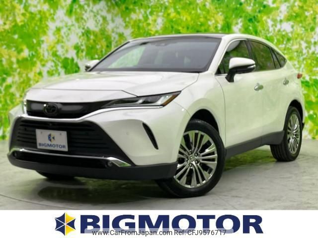 toyota harrier 2021 quick_quick_6BA-MXUA80_MXUA80-0034727 image 1