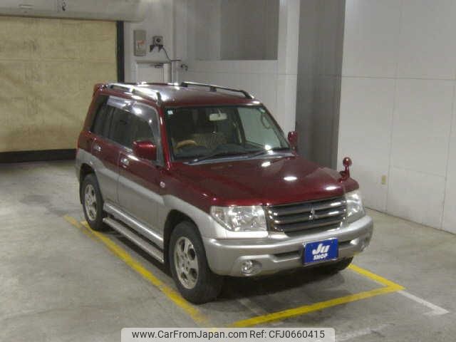 mitsubishi pajero-io 2003 -MITSUBISHI 【鹿児島 500ﾊ7838】--Pajero io H77W--H77W-5302393---MITSUBISHI 【鹿児島 500ﾊ7838】--Pajero io H77W--H77W-5302393- image 1