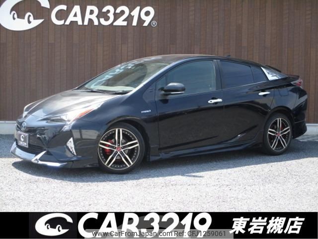 toyota prius 2016 -TOYOTA 【名変中 】--Prius ZVW50--6055733---TOYOTA 【名変中 】--Prius ZVW50--6055733- image 1